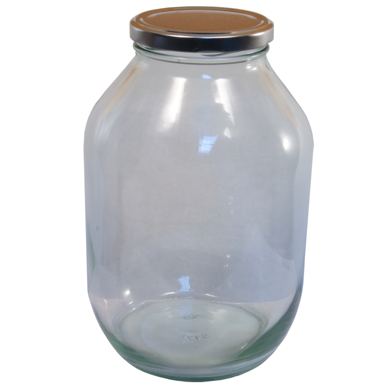 Half Gallon Pickle Jar With Silver Lid The Homebrew Centre
